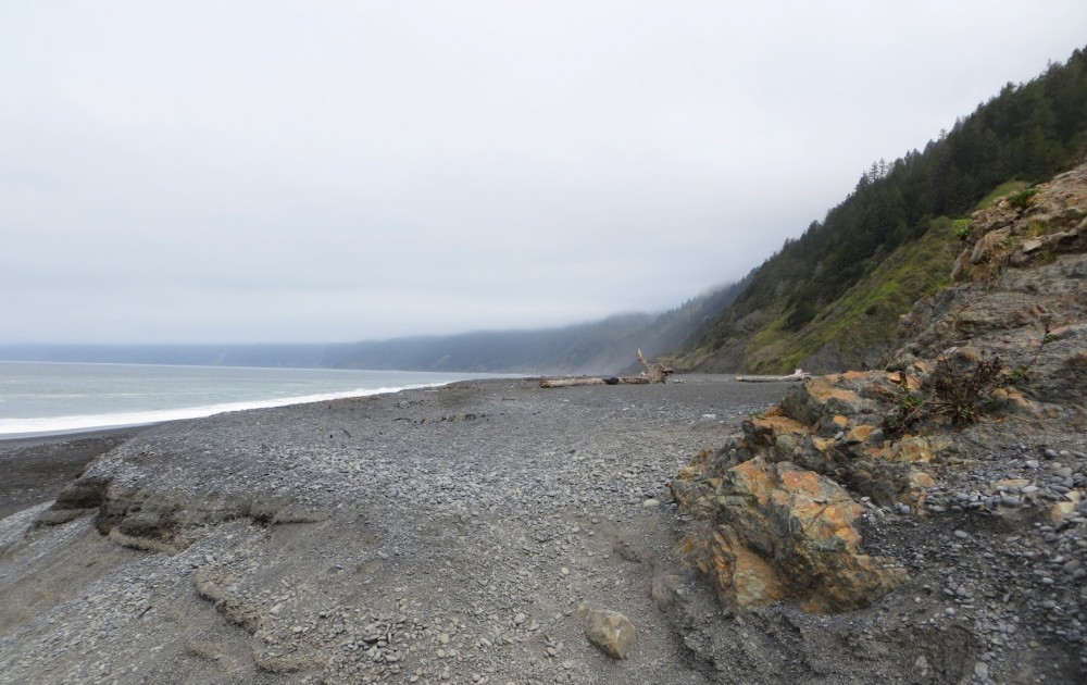 Black Sands Beach Whitethorn CA - California Beaches