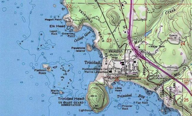 Trinidad State Beach Topo Map 650x391 
