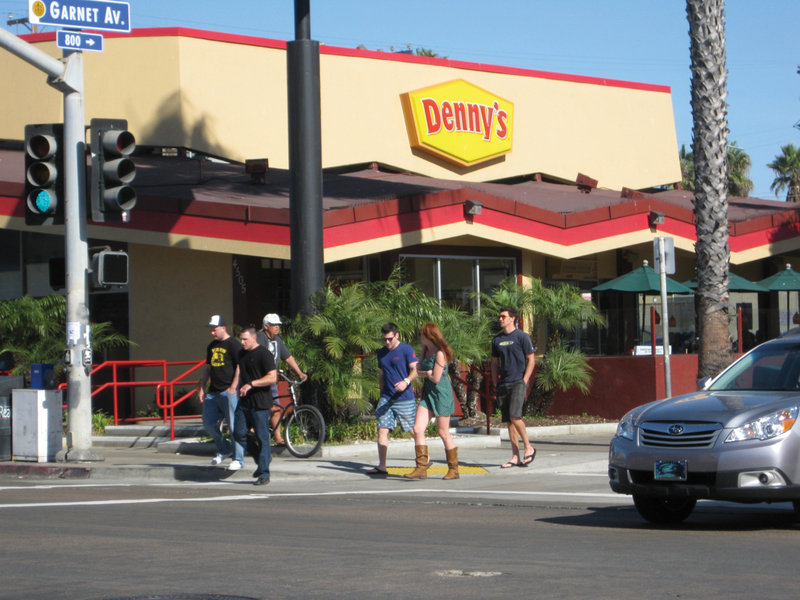 Directions To The Nearest Denny S Restaurant Denny's, San Diego, Ca - California Beaches